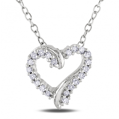 Diamond Heart Necklaces