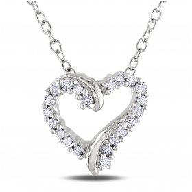 Diamond Heart Necklaces